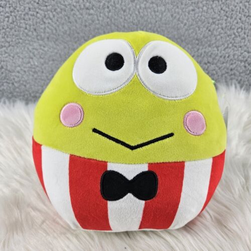Original Squishmallows Keroppi The Frog 8" Plush Green Hello Kitty 2024 WN44