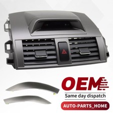 ✅Center Console Dashboard AC Air Vent Panel for 2009-13 Toyota Corolla 1.8L 2.4L