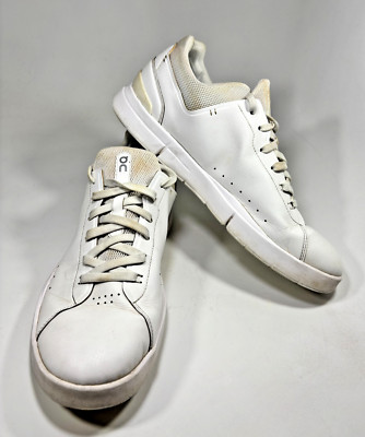 On Cloud The Roger Federer Advantage Mens 13 Tennis Court Shoes White 48.99456