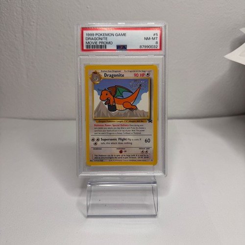 1999 Pokemon Wotc Black Star Movie Promo Dragonite #5
