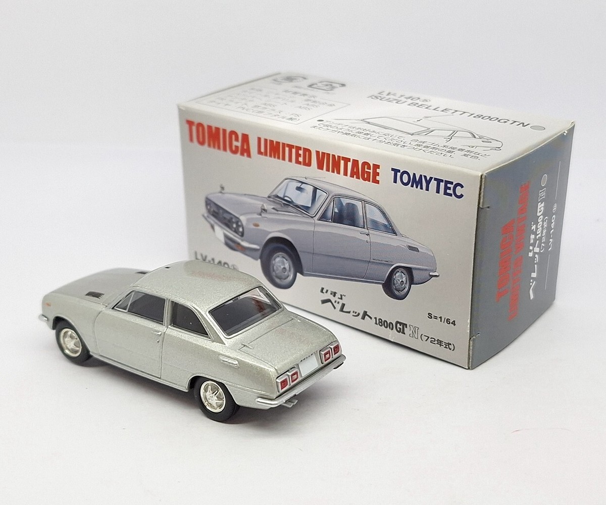 Tomica Limited Vintage NEO LV-140b ISUZU BELLETT 1800 GTN 72' 1/64