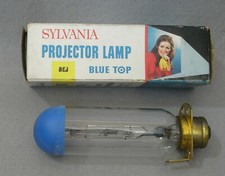SYLVANIA DEJ BLUE TOP PROJECTOR BULB ..UNUSED OLD STOCK.