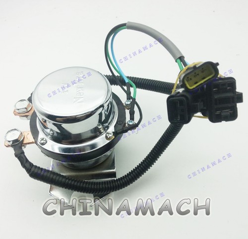 24V Battery Relay Switch Assembly fit for Kobelco SK200-8 260-8 250-8 Excavator - Picture 3 of 6