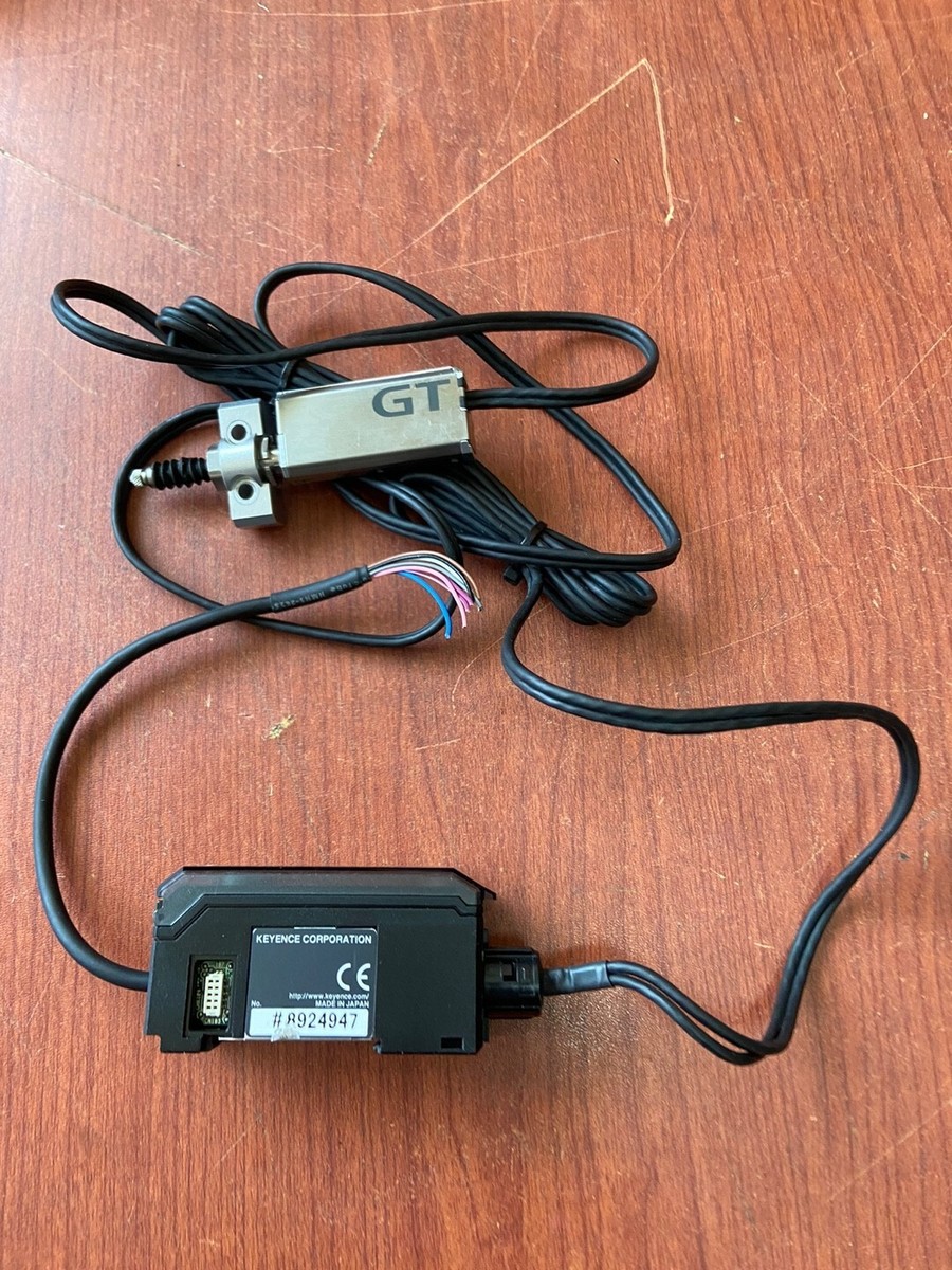 KEYENCE GT-H10 & GT-71A Digital Contactsensor & NPN Amp unit