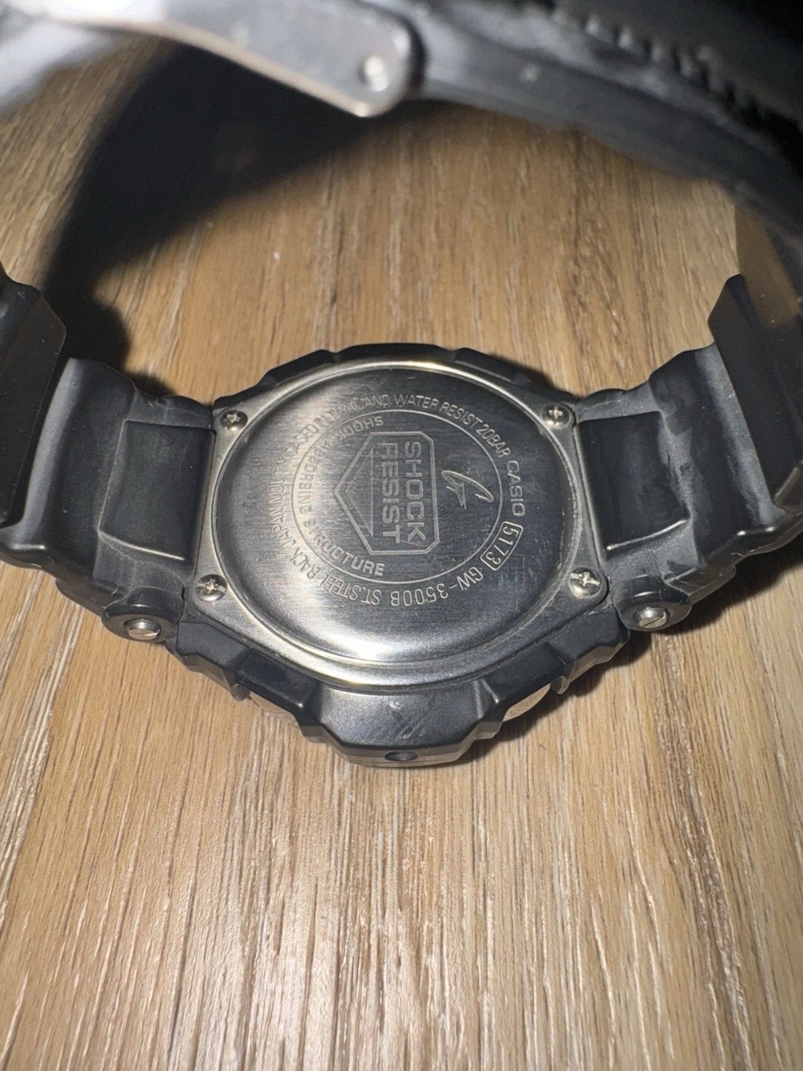 時計 CASIO G-SHOCK GW-3500B GRAVITY MASTER Casio GW3500B-1A Wrist Watch for Men for sale online | eBay