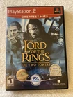 The Lord of the Rings The Two Towers PlayStation 2 PS2 2002 CIB Greatest Hits