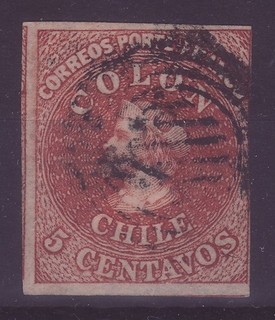 schöne alte Klassik Briefmarke aus Chile siehe Foto s215
