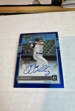2020 Panini Optic - Rated Prospects Signatures JJ Bleday #RPS-JB Blue #45/50 SP