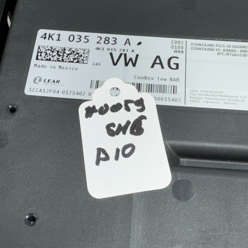 π 2018-2024 AUDI S5 EMERGENCY CALL CONTROL UNIT MODULE W/ BRACKET 4K1035283 OEM - Picture 9 of 9