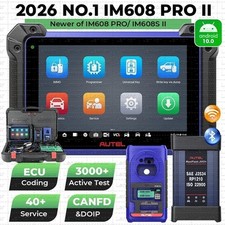 Autel Maxiim Im608s Ii Key Programmer Coding Car Scanner 2in1 2026 Im608 Pro Ii