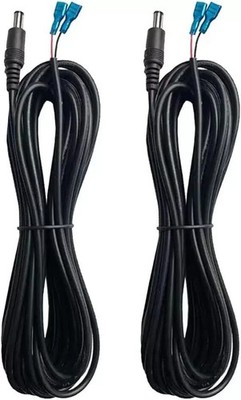 2 PCS Trail Camera Power Cord, Cable Tactacam Reveal X XB SK,4.0x1.7mm DC Plug
