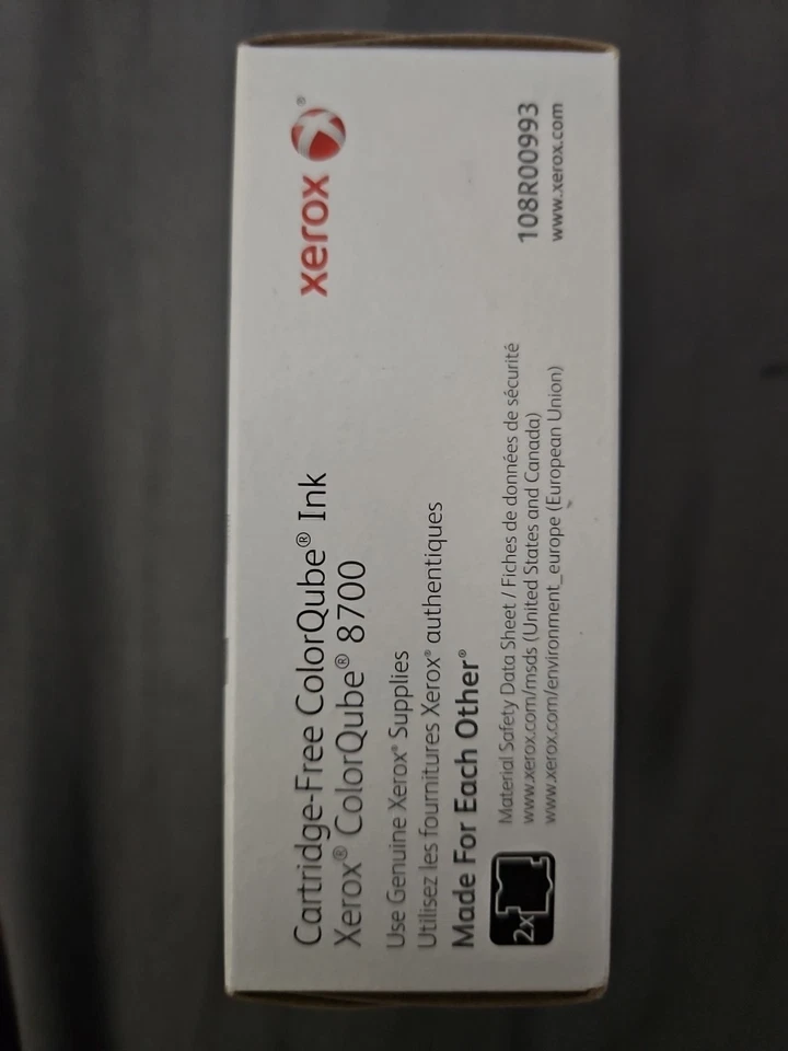 Cartucho Xerox Colorqube preto 8700 108r00993 - Imagem 2 de 3