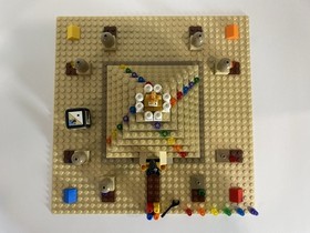 LEGO Ramses Pyramid (3843) Board Game Complete w/Building& Game Instructions