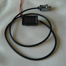 Pressure gauge Accu pneumatic shock digital pressure gauge Small panel mounting