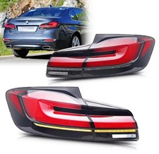 LED TAIL LIGHTS FOR BMW 5 SERIES F10 M5 2011-2016 SEQUENTIAL REAR LAMPS