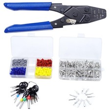 Connector Pins Kit Crimped Terminal Automotive Car Electrical 1/1.5/1.8/2.2/2...