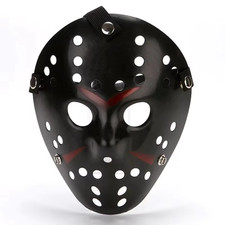 Jason Voorhees Friday 13 Part 3 4 Horror Mask Lightweight Hand Painted Same Day
