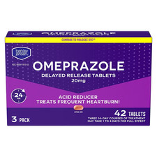 Omeprazole 20mg 42 Tablets 24HR Exp 08/27