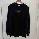 Vintage Y2k 2003 Orange County Choppers Long Sleeve Print T Shirt Bike OCC XL