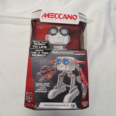 New Meccano Maker System Tech Micronoid Socket  Robot Erector Set 16401