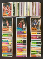 1981-82 Topps Complete Set (198) McHale RC Magic Bird Jabbar Erving Gervin