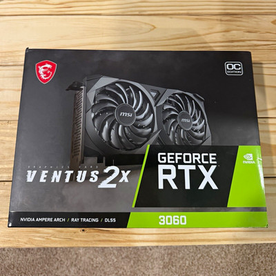 MSI Ventus 2X OC GeForce RTX 3060 12GB DDR6 (!!READ DESCRIPTION!!)