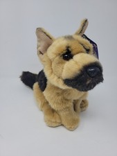 Living Nature German Shepherd Plush AN455 9" Eco-Friendly, New w/ Tags