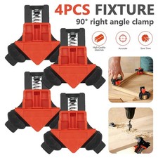 4pcs Corner Clamp - Right Angle Clamp 90 Degree Wood Clamps For Woodworking