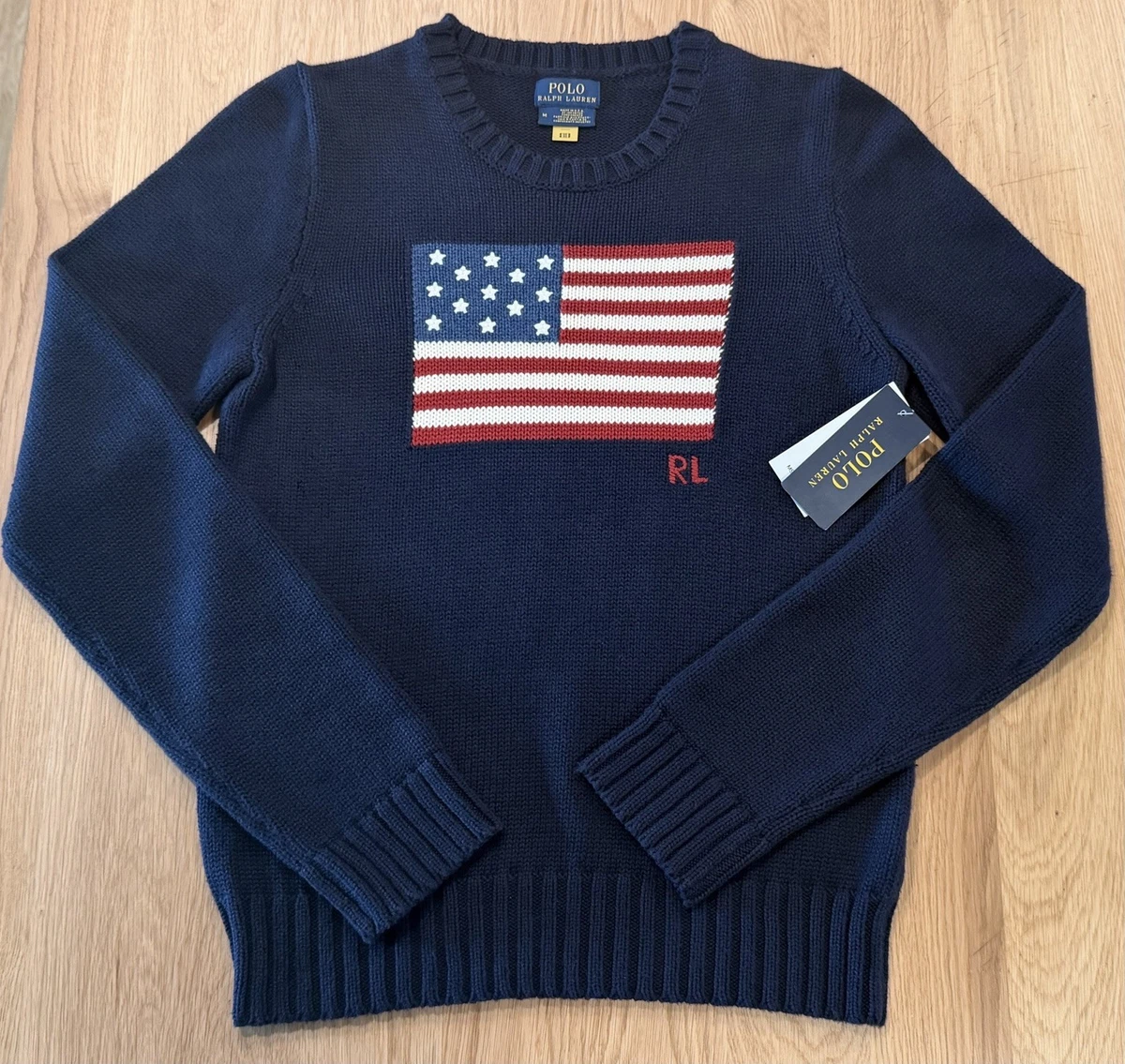 Свитера Ralph Lauren с американским флагом - огромный выбор по