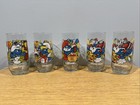 Smurf Glasses 1983 Lot of 5 Papa  Smurfette Handy Clumsy ~ Peyo Wallace Berrie — photo 1