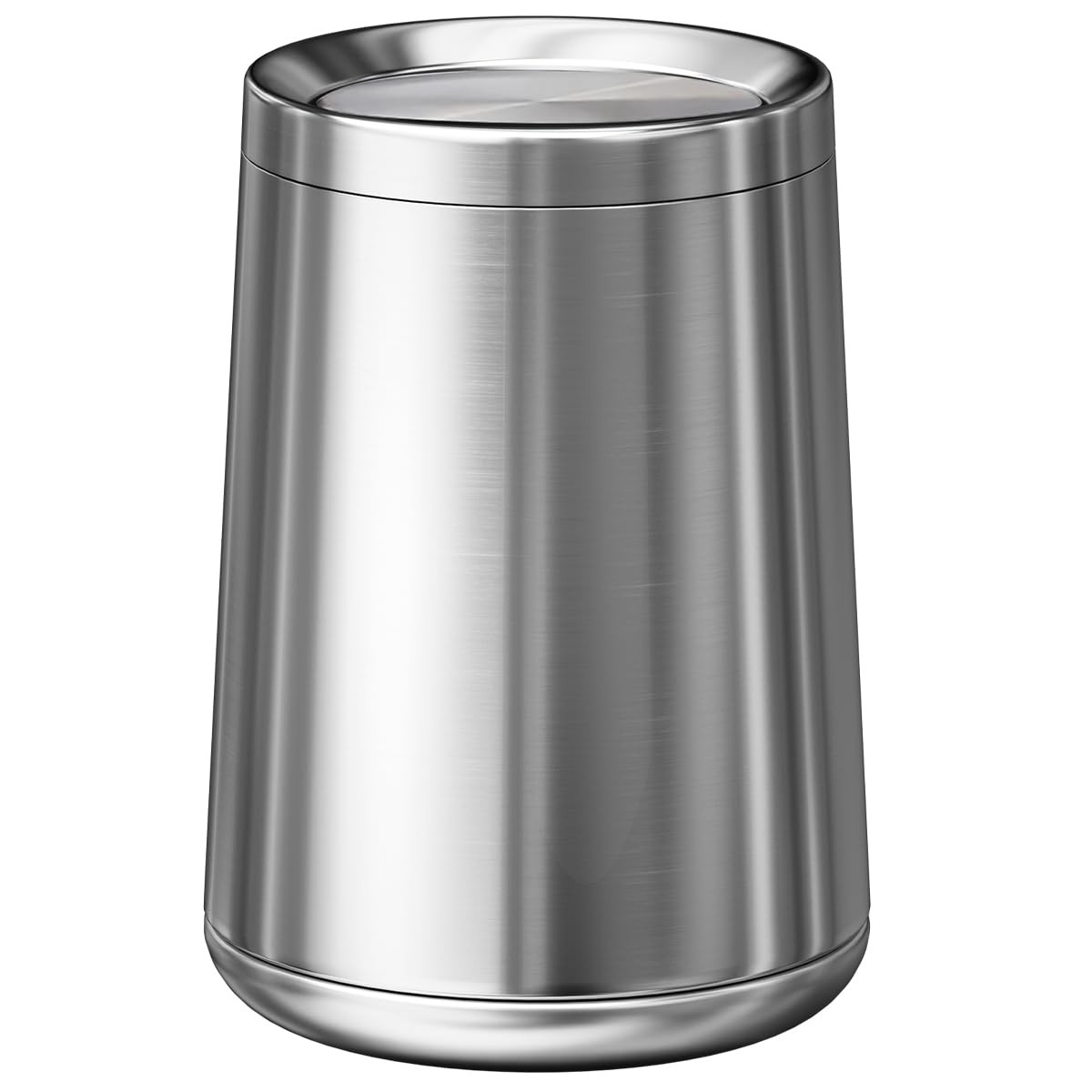 Bathroom Trash Can With Lid,stainl...