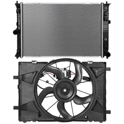 Electric Radiator Cooling Fan For 2010-2012 Ford Fusion 2011-2012 Lincoln MKZ