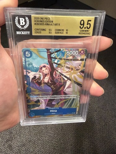 Hina (Alternate Art) graded BGS 9.5 for sale on eBay