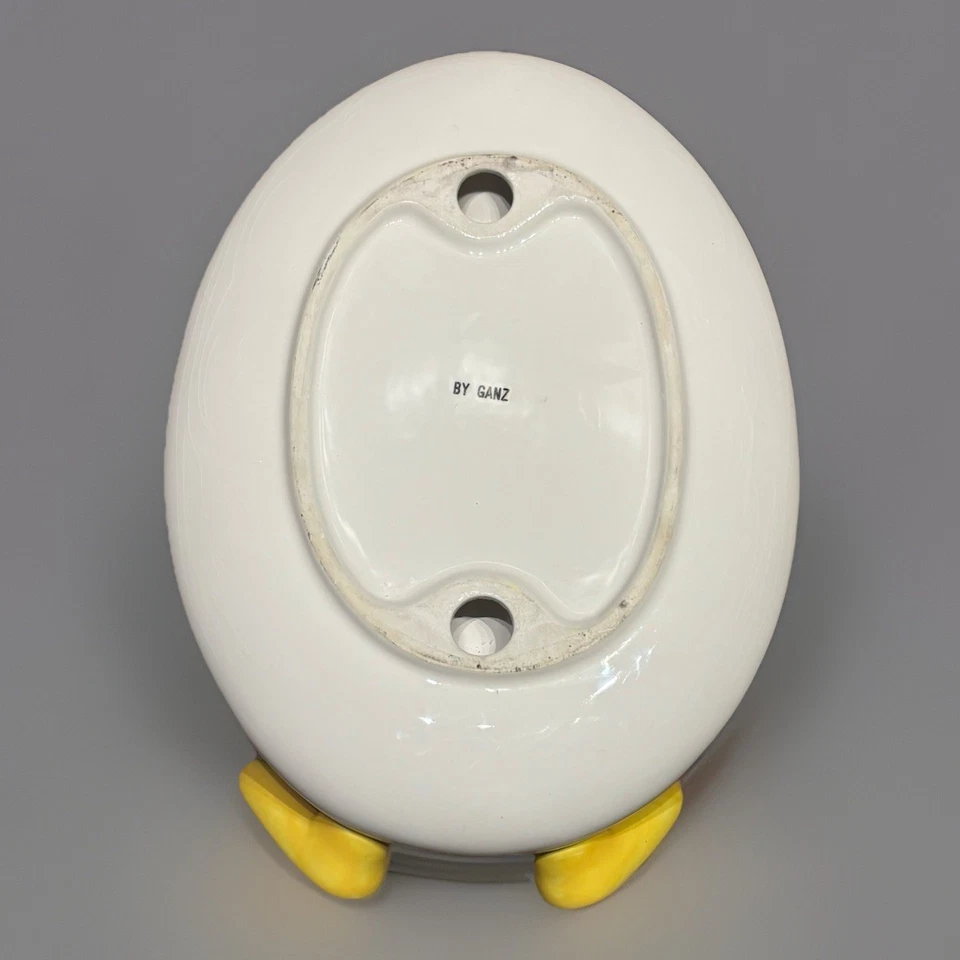 Plato de huevo Bella Casa By Ganz Deviled con patas amarillas de pato grande Foto 4 de 4