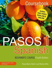Pasos 1 Spanish Beginner's Course (Fourth Edition): Cou... by Martin, Rosa Maria