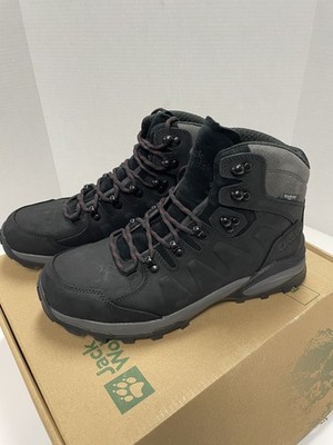JACK WOLFSKIN REFUGIO TEXAPORE MID W PHANTOM BOOTS SIZE 9.5 *READ