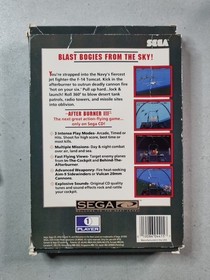 AFTER BURNER III (Sega CD, 1993) VINTAGE Box TESTED 
