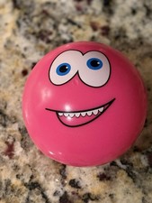 Wubble Slammers Giggles Shake Toss Bounce Toss Catch Pink Hardball Ages 6 EUC
