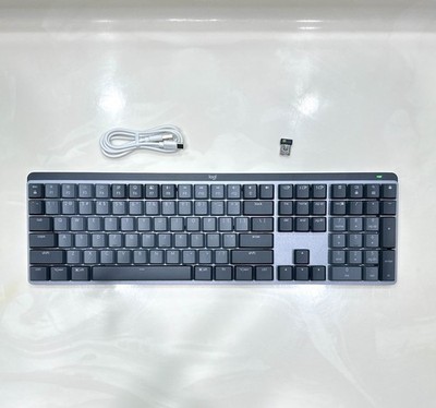 Logitech MX Mechanical Wireless Performance Keyboard Graphite Tactile