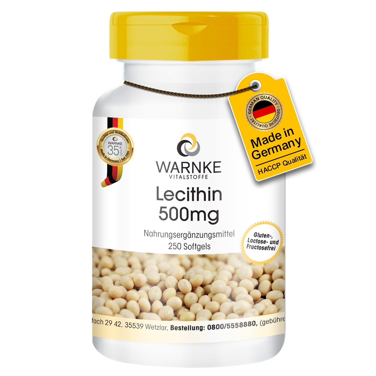 Lecitina 500 mg capsule 100 pz - Immagine 2