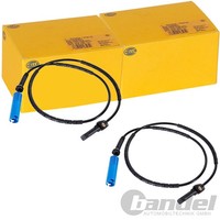 2X Hella ABS-SENSOREN Hinten Passend FÜR BMW 3 Links+Rechts | 6PU 012 806-111