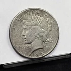 1928 Peace Dollar - VF Details, Stains Rev (#61404-L)