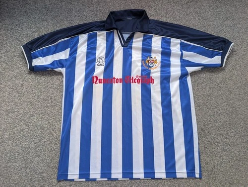 Vintage Nuneaton Borough Football Shirt Mens Extra Large Blue 1999/00 Home Town