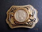 1922-S Silver Peace Dollar Belt Buckle
