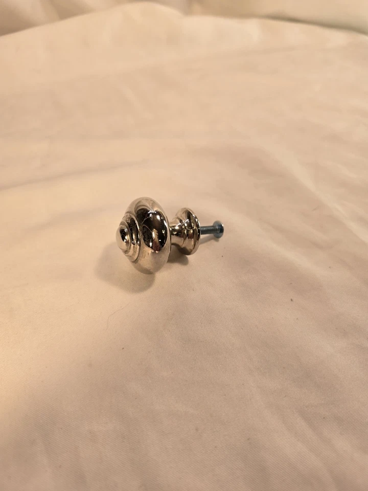 Traditional Chrome Knob 25mm - 1.25" - Image 4 of 4