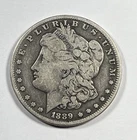 1889-S Morgan Dollar : Very Good  +  VG +