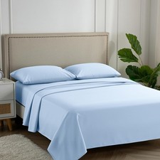 Carressa Linen 100 Egyptian Cotton Full Size Sheets - 600 Thread Count Full ...