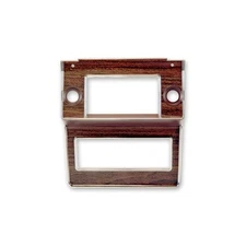 Scott Drake C9ZZ-6504774-F Radio Bezel Wood Grain