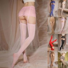 Comfy Fashion All Seasons Women Stockings Hosiery M-L Pantyhose Shiny Stay Up