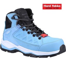 Hard Yakka Atomic Womens Safety Boots Composite Toe Water Resistant Work Black 